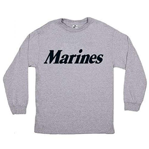 Fox Outdoor Tactical Shirt 1 Fox Outdoor Products Marines Black Imprint Long Sleeve Imprinted T-Shirt