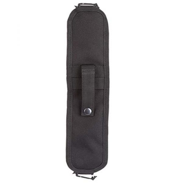 BREEZEY Tactical Pouch 1 BREEZEY EDC Bag, Tactical Molle Pouch Black 600D Nylon Lightweight Waterproof Durable Backpack Shoulder Strap Bag Accessory Storage Hunting Bags
