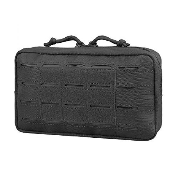AMYIPO Tactical Pouch 1 AMYIPO Equipment Multi-Purpose Tactical Molle Admin Pouch EDC Utility Tools Bag Utility Pouches Molle Attachment Military Modular Attachment Small Pouch
