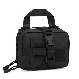 BAIGIO Tactical Pouch 1 Small Tactical Pouch MOLLE System First Aid Kit Bag IFAK Medical Utility Bag Pocket for Home Workplace Outdoor