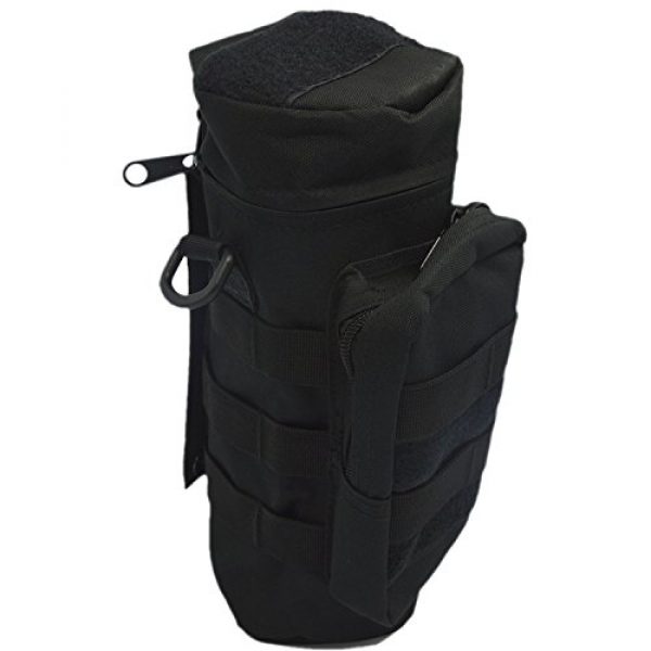 Gosear Tactical Pouch 1 Portable Water Bottle Bag Nylon Kettle Pack Outdoor Sport Tactical Gear Pouch with Utility Medic Small Mess Pouch for War Game Activities Travel Biking Hiking Camping Trekking Military