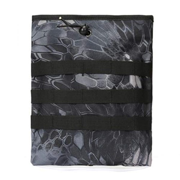 BREEZEY Tactical Pouch 4 BREEZEY Recycling Waist Bags 600D Nylon Large Capacity Waterproof Sundries Storage Organization Pouch Outdoor Climbing Hiking Accessories FFor Molle System