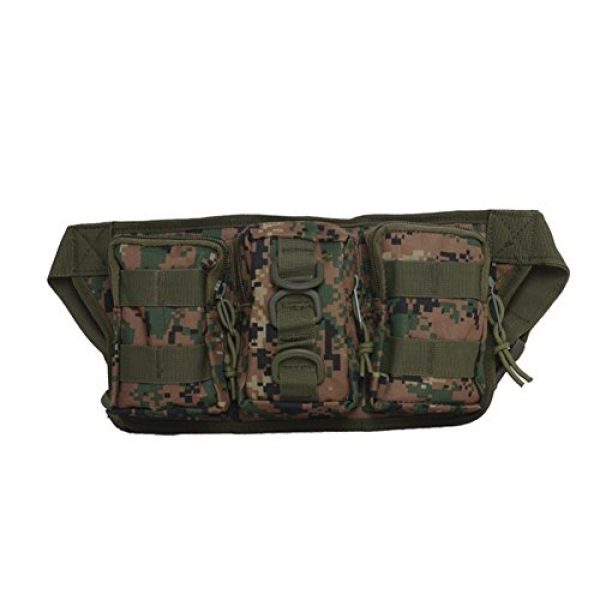 Messagee Tactical Pouch 1 Messagee Hiking Waist Pack Tactical Waist Pack Camping Pack Multicolor