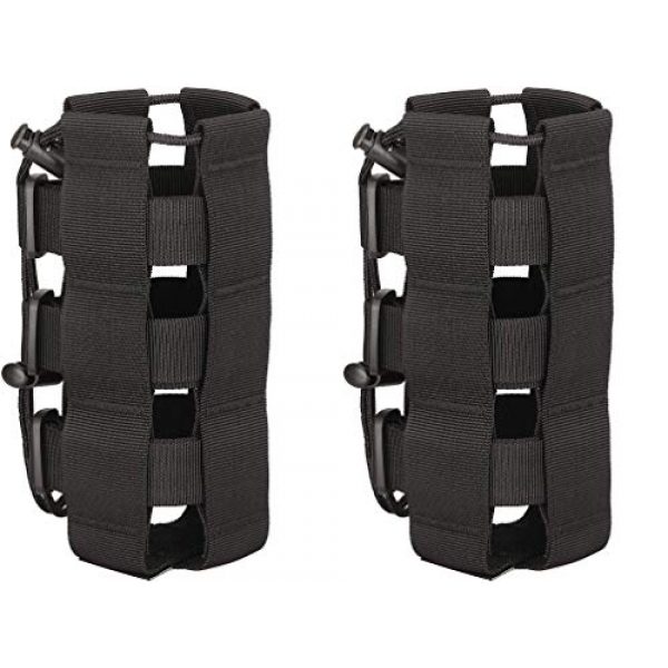 DODO DEER Tactical Pouch 1 DODO DEER Tactical Water Bottles Pouch Military MOLLE Adjustable Kettle Holder Bag H2O Drinks Carrier Case (Double)