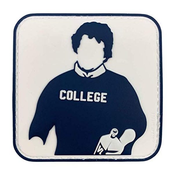 Violent Little Machine Shop Airsoft Morale Patch 1 Violent Little Machine Shop"Belushi" Animal House PVC Morale Patch with Velcro