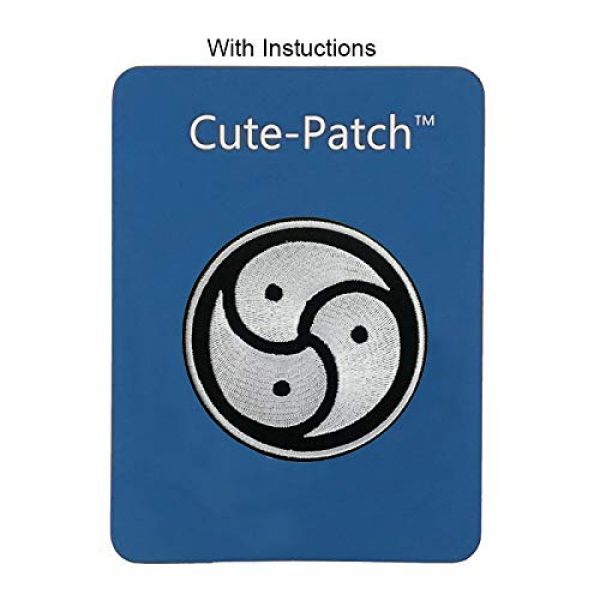 Cute-Patch Airsoft Morale Patch 3 Bondage BDSM Embroidered Iron On Sew On Patch Tattoo Badge Tattoo Emblem