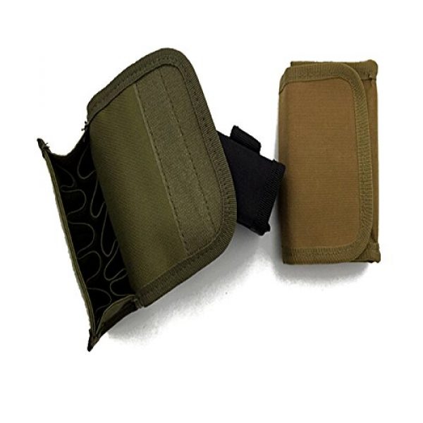 FIRECLUB Tactical Pouch 6 FIRECLUB 10 Round Shotgun Shotshell Reload Holder Molle Pouch for 12 Gauge/20G