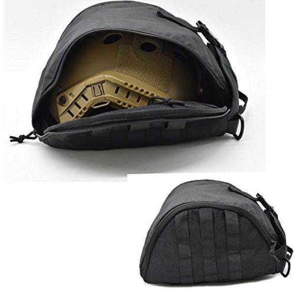 JFFCE Tactical Pouch 3 JFFCE Multi-Purpose Tactical Helmet Bag Lightweight Storage Carrying Bag for Carrying Airsoft Fast Helmet MICH M88 Bike Helmet and Accessories