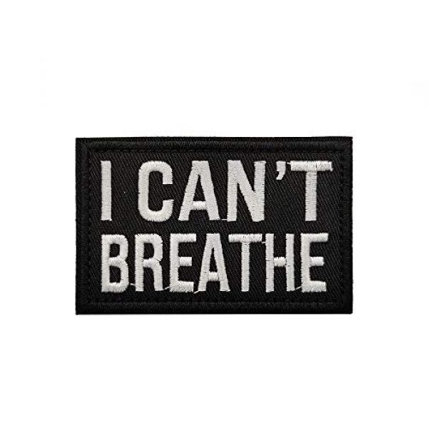 OYSTERBOY Airsoft Morale Patch 4 OYSTERBOY 3pcs Black Lives Matter/I Can't Breathe #BLACKLIVEMARRER Tactical Morale Patch Hook