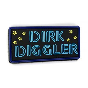 Stinking Patch Co. Airsoft Morale Patch 1 Dirk Diggler Neon Sign PVC Morale Patch - Boogie Nights Inspired