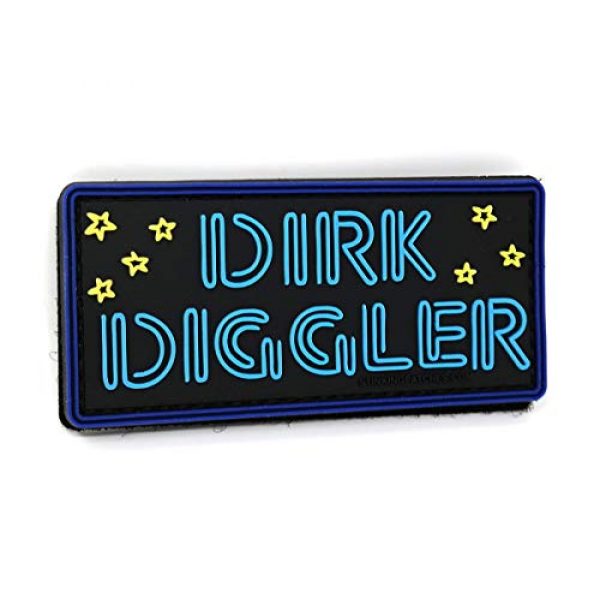 Stinking Patch Co. Airsoft Morale Patch 1 Dirk Diggler Neon Sign PVC Morale Patch - Boogie Nights Inspired