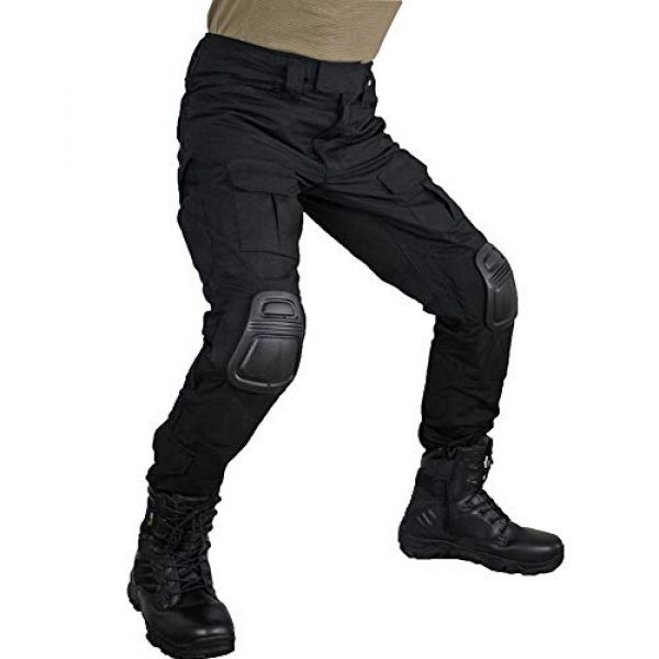 zuoxiangru Tactical Pant 1 zuoxiangru Men's Multicam Tactical Pants Multi-Pockets Military Camo Outdoor Airsoft Combat Hunting Pants with Knee Pads