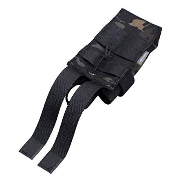 IDOGEAR Tactical Pouch 6 IDOGEAR Tactical Radio Pouch for PRC148/152 Radio Holster Military Interphone Storage MOLLE Pouch Airsoft Hunting 500D Nylon