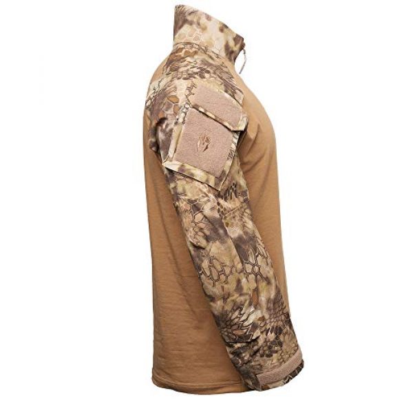 Kryptek Tactical Shirt 2 Kryptek Men's Tactical Long Sleeve Half Zip