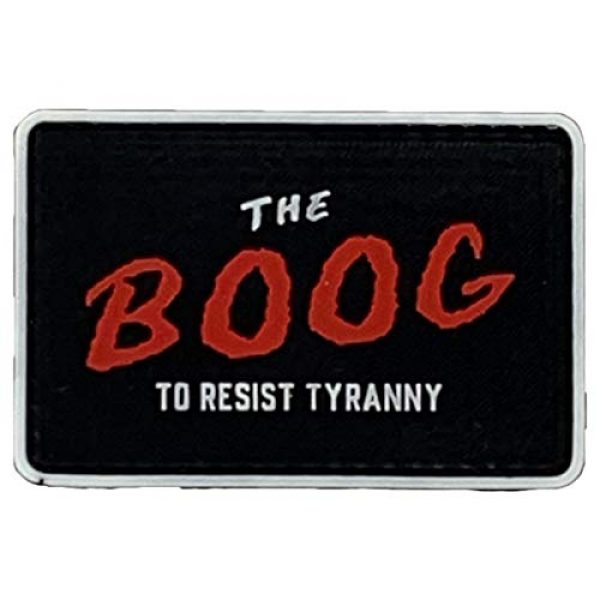 PatchOps Airsoft Morale Patch 1 PatchOps The BOOG to Resist Tyranny PVC Tactical Morale Uniform Patch