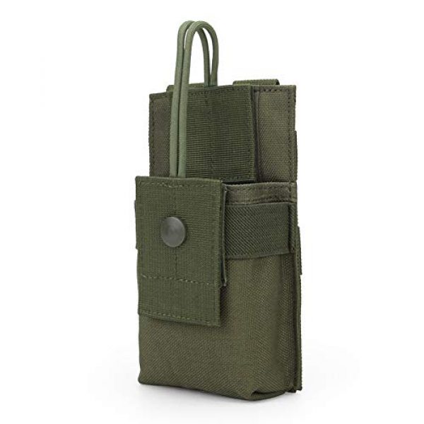 Aoutacc Tactical Pouch 1 Aoutacc Tactical Molle Short Radio Pouch, Nylon Molle Tactical Radio Holster Holder Case for BaoFeng UV-5R UV82 Motorola XTS2500 XTS5000