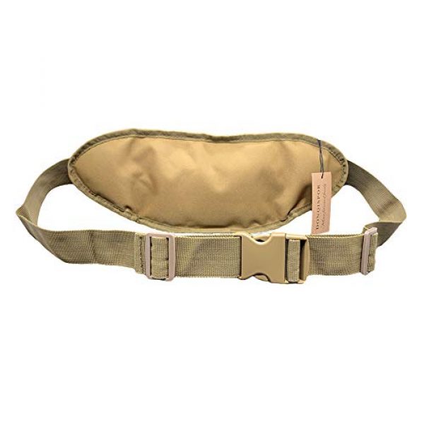 DONQISPOR Tactical Pouch 5 Tactical Fanny Pack,Adjustable Outdoor Fishing Bumbag for Cycling, Hunting, Fishing,Hiking, of Man&Woman