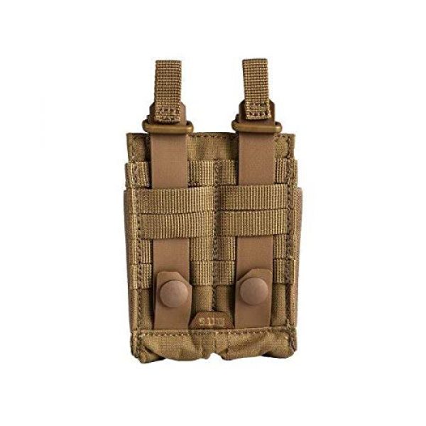 5.11 Tactical Pouch 2 5.11 Tactical Flex Double Pistol Mag Lightweight Pouch, Style # 56425, Kangaroo