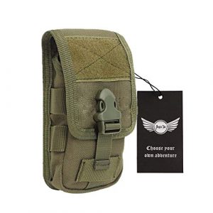 AegisTac Tactical Pouch 1 AegisTac Tactical Molle Phone Pouch EDC Utility Gadget Waist Bag Pack Cell Phone Case Smartphone Holster Bag