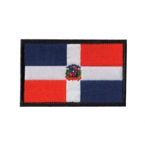 Tactical Embroidery Patch Airsoft Morale Patch 1 Dominica Flag Embroidery Patch Military Tactical Morale Patch Badges Emblem Applique Hook Patches for Clothes Backpack Accessories