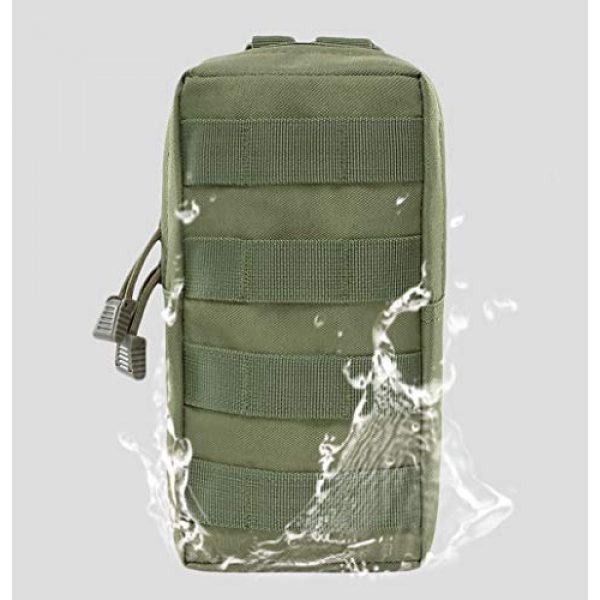 Aoutacc Tactical Pouch 7 2 Pack Tactical Modular Molle Pouches, Compact Small Utility Pouch EDC Waist Bag Pouch