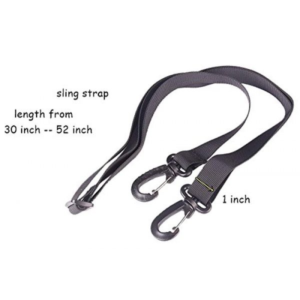 VOZUKO Tactical Pouch 7 VOZUKO Molle Tactical Utility Gear Sling Pouch Multipurpose Accessory Waistpack with Strap and Carabiner