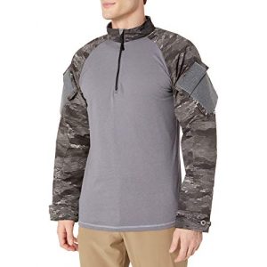 Tru-Spec Tactical Shirt 1 Combat Shirt, A-TACS Au-x Xtreme BDU 1/4 Zip, Ll, A-TACS Au-X, Large/Large