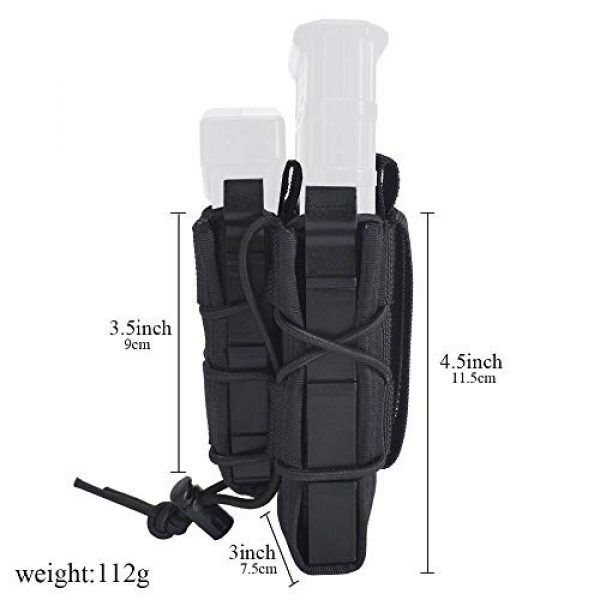 The Mercenary Company Tactical Pouch 2 The Mercenary Company Open Top Universal Rifle + Pistol MOLLE Magazine Pouch