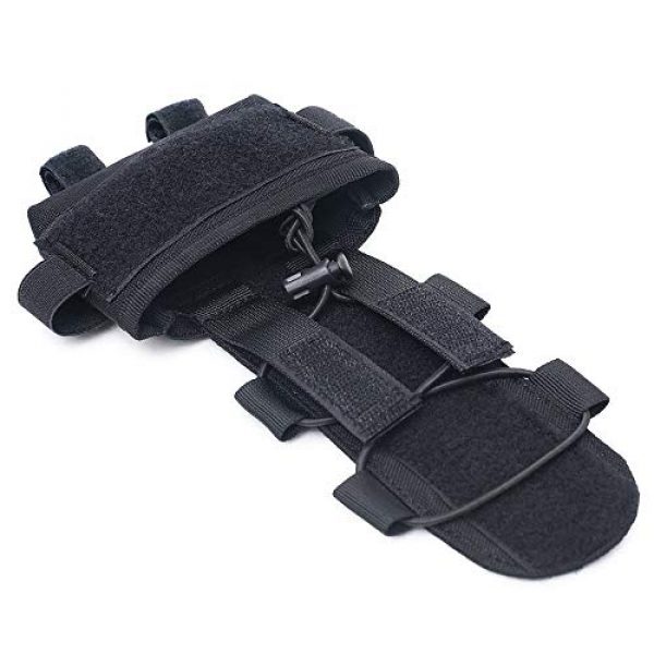 Gexgune Tactical Pouch 6 Gexgune Tactical MK2 Helmet Battery Case Helmet Accessory Bag Multifunction Balance Weight Bag for Fast Helmet Military Battery Pouch