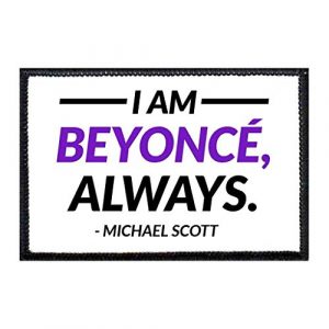 P PULLPATCH Airsoft Morale Patch 1 I Am Beyonce Always Morale Patch | Hook and Loop Attach for Hats, Jeans, Vest, Coat | 2x3 in | by Pull Patch