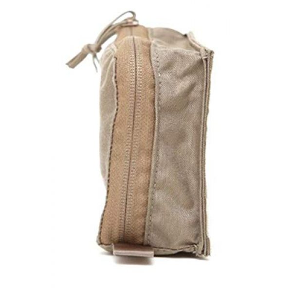LBX TACTICAL Tactical Pouch 2 LBX TACTICAL 3" Open Window Pouch, Tan, Medium