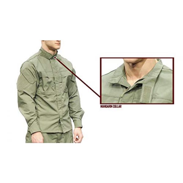Tru-Spec Tactical Shirt 7 Tru-Spec Shirt, Tru Urban Force P/C R/S, Grey, Medium/Large