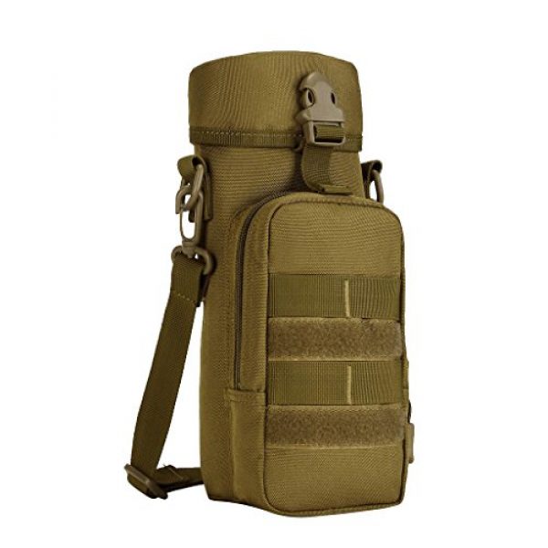 CUTICATE Tactical Pouch 1 CUTICATE Molle Water Bottle Pouch Belt Bottle Carrier Holder Bag Camping Hiking