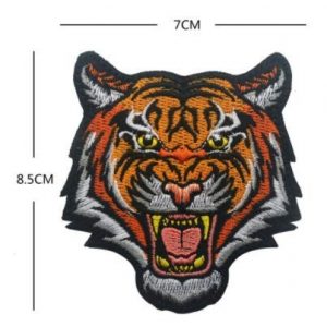 Tactical Embroidery Patch Airsoft Morale Patch 1 Tactical Tiger Tactical Embroidery Patch Hook & Loop Morale Patch Military Patch for Clothing Accessory Backpack Armband