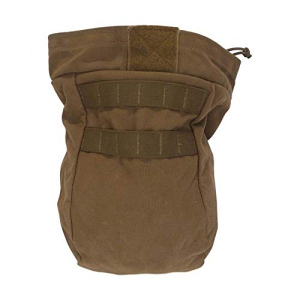 Emerson Tactical Pouch 1 AIRSOFT EMERSON USMC TAN CB MAGAZINE DUMP DROP POUCH WITH BELT LOOP + MOLLE @ HELMET WORLD