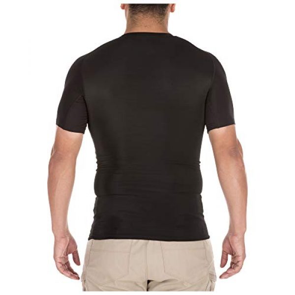 5.11 Tactical Shirt 3 5.11 Tactical Men's Short Sleeve Tight Crew Shirt, Athletic Fit, Moisture Wicking Technology, Style 40005