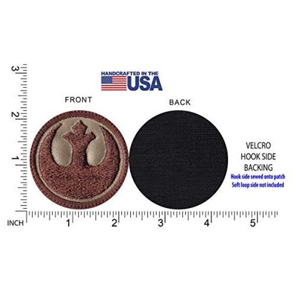 Tactical Patch Works Airsoft Morale Patch 5 Rebel Alliance Star Wars Inspired Art Patch