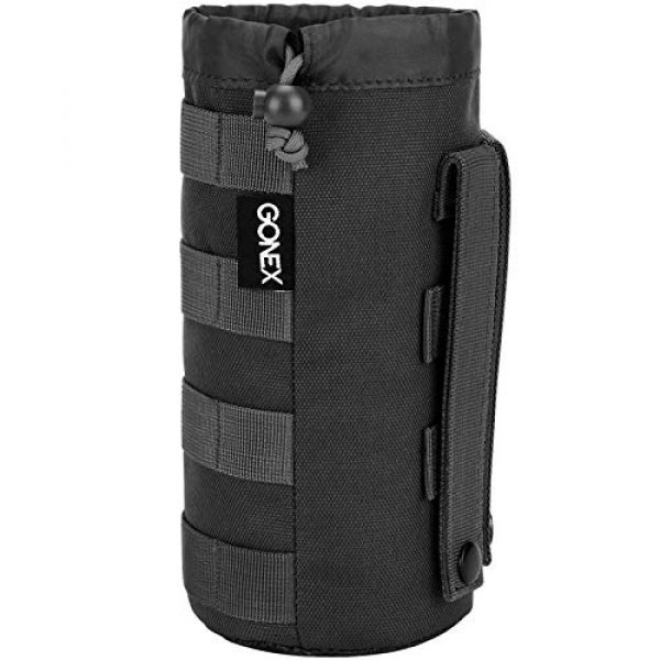 Gonex Tactical Pouch 2 Gonex MOLLE Water Bottle Pouch with Upgraded Rifle Gun Sling for Outdoor Activities