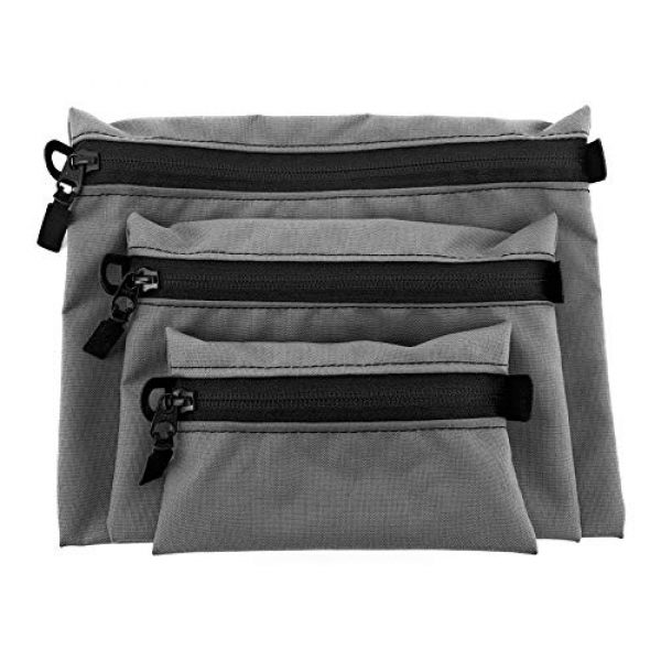 Battle Board Tactical Pouch 1 Battle Board Tactical Zip Pouch - Wolf Grey Accessory Pouch
