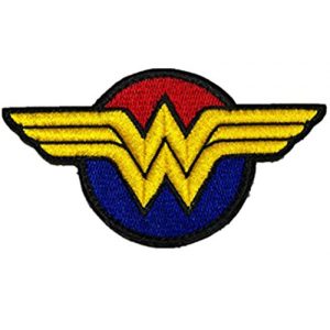 Embroidery Patch Airsoft Morale Patch 1 Wonder Woman Super Hero Tactical Military Embroidery Patch