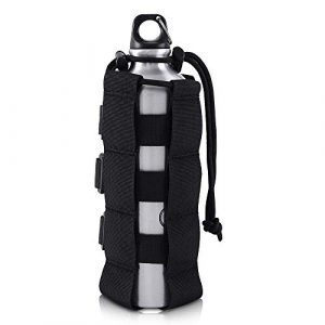YHD Tactical Pouch 1 YHD Molle Water Bottle Pouch Tactical Military Carrier Outdoor, Water Bottle Kettle Bag Lightweight for Camping Hiking Holster