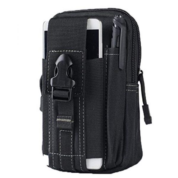 AOCK Tactical Pouch 1 AOCK Multi-Purpose Poly Tool Holder EDC Pouch Camo Bag Military 1000D Nylon Utility Tactical Waist Pack Camping Hiking Pouch