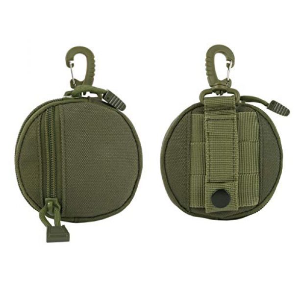 BREEZEY Tactical Pouch 3 BREEZEY Multifunction Hunting Molle Wallet Card Bag EDC Waterproof Card Key Change Pouch