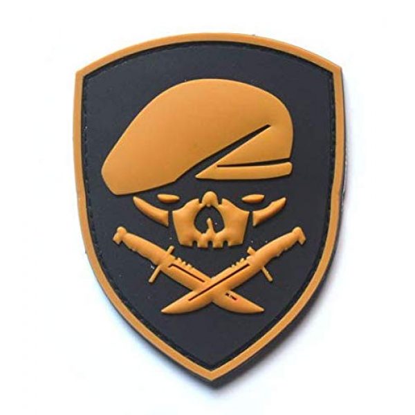 Tactical PVC Patch Airsoft Morale Patch 3 Ranger 75th Regiment AFO Delta Force Seals Medal of Honor MOH PVC Military Tactical Morale Patch Badges Emblem Applique Hook Patches for Clothes Backpack Accessories