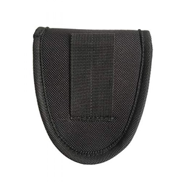 C.H.First Tactical Pouch 5 C.H.First Nylon Handcuff Case with Key Slot & Belt Loop, Police Officer Security Equipment