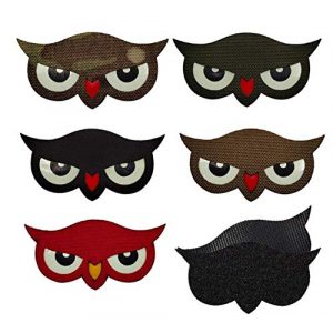 Tactical Embroidery Patch Airsoft Morale Patch 1 IR Hawkeye Marvel Comics Marvel Avengers Superhero Infrared Reflective Tactical Embroidery Patch Hook & Loop Morale Patch Military Patch for Clothing Accessory Backpack Armband (5pcs)