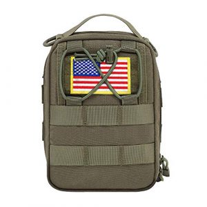 GoodTake Tactical Pouch 1 GOOD TAKE Outdoor First Aid Emergency Medical Bag Molle Tactical Survival Kits Pouch Medicine Drug Pill Box Case 1000D for Travel Camping Mini Bags
