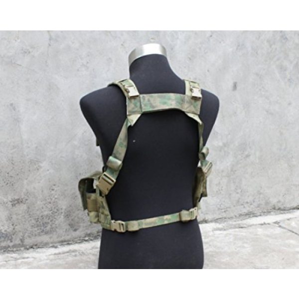 TMC Airsoft Tactical Vest 2 TMC 961K Tactical Military Load Bearing Chest Rig Vest ATFG Airsoft Paintball