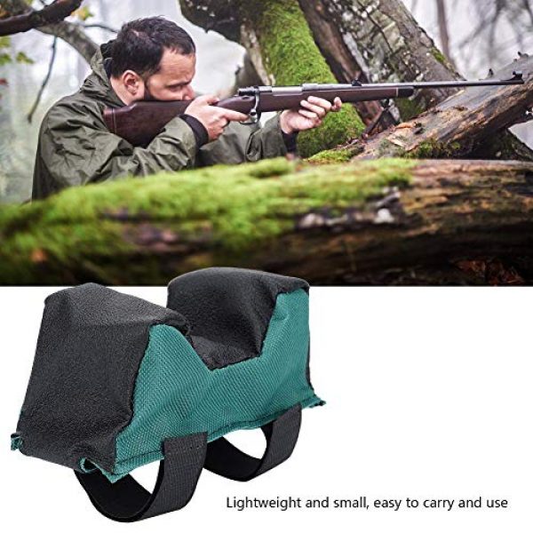 sjlerst Tactical Shooting Bag Rest 6 sjlerst Green Unfilled Durable Oxford Cloth Non-Slip Unfilled Sandbag, Shooter Rest Bag for Hunting Shooting Lovers