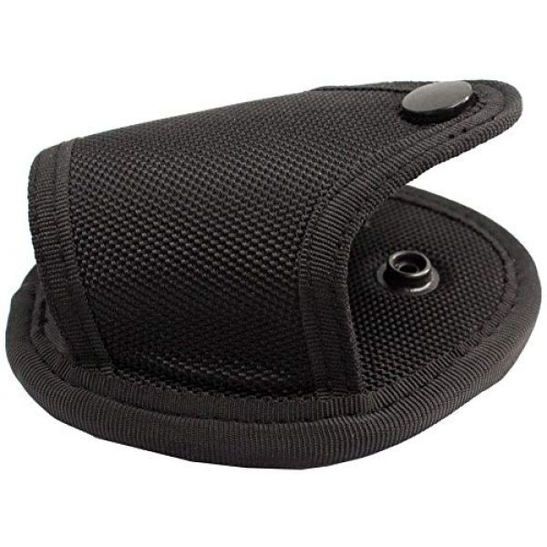 mcjs-silisili Tactical Pouch 3 mcjs-silisili Handcuff Case 2Pcs, Quick Release Handcuff Case Nylon Open Top Handcuff Holder Pouch Fits Chain